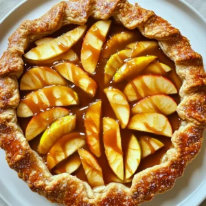 Caramel Apple Galette Delightful and Simple Treat