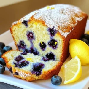 Blueberry Lemon Yogurt Loaf Simple and Tasty Recipe