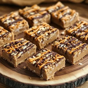 No Bake Peanut Butter Pretzel Bars Easy and Tasty Treat