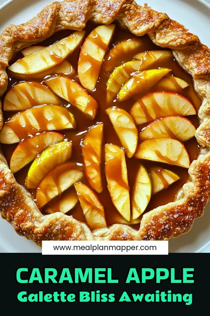 Indulge in the deliciousness of Caramel Apple Galette Delight with this easy recipe! Perfect for fall gatherings or cozy evenings, this dessert features tender apples wrapped in a flaky crust and drizzled with rich caramel. Discover the simple steps to create this stunning treat that will impress your guests. Click through for full instructions and tips that will make your galette shine! #CaramelAppleGalette #EasyDesserts #FallBaking #RecipeInspiration