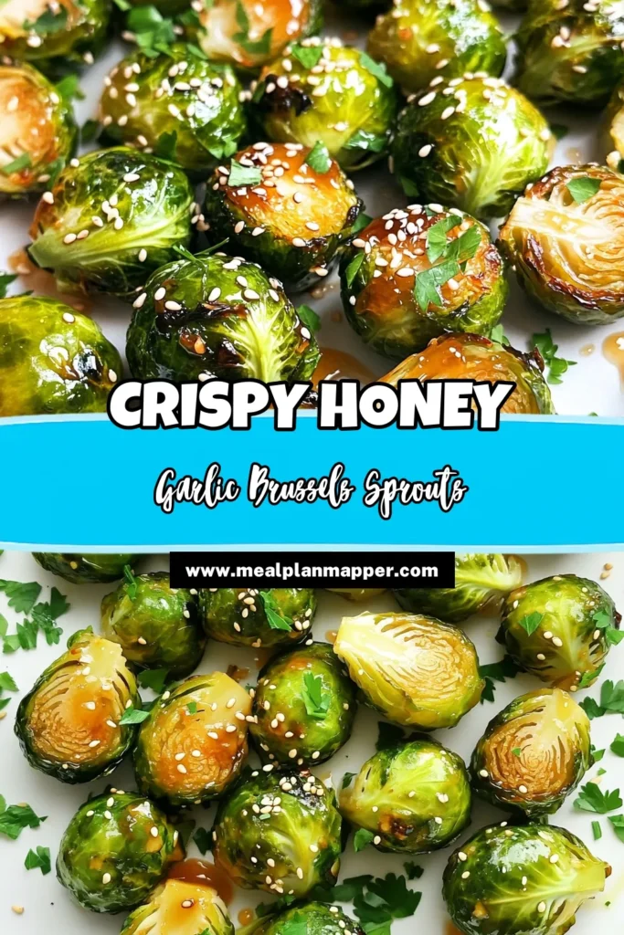 Elevate your side dish game with these Air Fryer Honey Garlic Brussels Sprouts! This quick and easy recipe features crispy sprouts perfectly tossed in a sweet and savory honey garlic sauce, ready in just 25 minutes. Impress your family and friends with this healthy, flavorful treat that can be enjoyed any time. Click through to discover the full recipe and make these delicious sprouts tonight! #AirFryerRecipes #BrusselsSprouts #HealthyEating #EasyRecipes