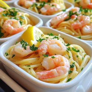 Minute Shrimp Scampi Pasta Quick and Tasty Meal