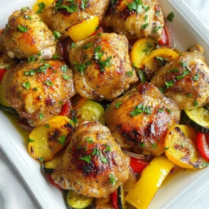 Air Fryer Chicken and Veggies Perfectly Cooked Dish