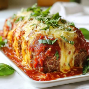 Stuffed Italian Meatloaf Flavorful Family Favorite Recipe