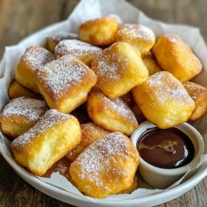 Vanilla French Beignets Light and Fluffy Delight