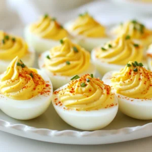 Classic Deviled Eggs Irresistible Flavor in Every Bite