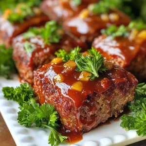To make mini meatloaves, you need a few key ingredients. Here&rsquo;s what you will need: - 1 pound ground beef or turkey - 1 cup breadcrumbs - 1/2 cup freshly grated Parmesan cheese - 1/4 cup finely chopped onion - 1/4 cup finely chopped bell pepper - 1/4 cup milk - 1 large egg - 2 cloves garlic, minced - 1 teaspoon dried oregano - 1 teaspoon dried basil - Salt and pepper to taste These ingredients give the meatloaves their rich taste and texture. The ground meat forms the base, while the breadcrumbs and cheese add a delightful bite. Onions, bell peppers, and garlic provide great flavor. The glaze is what makes mini meatloaves extra special. It&rsquo;s easy to whip up and adds a zesty kick. For the glaze, gather: - 1/4 cup ketchup - 2 tablespoons brown sugar - 1 tablespoon apple cider vinegar Mix these ingredients together for a sweet and tangy topping. This glaze not only enhances flavor but also makes the meatloaves look appealing. Seasoning is crucial for great taste. Here&rsquo;s what you should use: - 1 teaspoon dried oregano - 1 teaspoon dried basil - Salt and pepper to taste These seasonings bring out the best in the meat. They create layers of flavor that make each bite enjoyable. Don&rsquo;t skip the salt and pepper; they are key to making your mini meatloaves shine! {{ingredient_image_2}} Set your oven temperature to 375&deg;F (190&deg;C). This is the sweet spot for baking mini meatloaves. While the oven warms up, lightly grease a muffin tin or mini loaf pan. Greasing helps prevent sticking, making it easier to remove the loaves later. In a large mixing bowl, combine 1 pound of ground beef or turkey, 1 cup of breadcrumbs, and 1/2 cup of freshly grated Parmesan cheese. Add 1/4 cup of finely chopped onion and 1/4 cup of finely chopped bell pepper. These veggies add flavor and moisture. Next, pour in 1/4 cup of milk and crack 1 large egg into the bowl. Don&rsquo;t forget the 2 cloves of minced garlic, 1 teaspoon of dried oregano, and 1 teaspoon of dried basil. Season generously with salt and pepper. Mix everything gently until just combined. This helps to keep the meatloaves tender and juicy. Now, divide the meat mixture into 8 equal portions. Shape each portion into a small loaf or spoon the mix into the muffin tin cavities. Press gently to fill evenly. In a small bowl, whisk together 1/4 cup of ketchup, 2 tablespoons of brown sugar, and 1 tablespoon of apple cider vinegar to create a tangy glaze. Brush this glaze generously over each mini meatloaf. If you have leftover glaze, set it aside for later. Carefully place the mini meatloaves in the oven. Bake for 25-30 minutes. You want the internal temperature to reach 160&deg;F (70&deg;C). This ensures they are cooked through. In the last 5 minutes of baking, apply the reserved glaze for an extra layer of flavor. Once baked, remove them from the oven and let cool for a few minutes before serving. Enjoy warm for the best taste! To keep your mini meatloaves tender, mix ingredients gently. Over-mixing can make them tough. Use your hands to combine the meat, breadcrumbs, and veggies. This helps keep the loaves light. Don&rsquo;t forget to add milk and egg; they add moisture and richness. Timing is key when you glaze your meatloaves. Brush the glaze on before baking for great flavor. In the last five minutes, add more glaze for a shiny finish. This second layer intensifies the taste and gives a nice look. Mini meatloaves pair well with sides like creamy mashed potatoes or a fresh salad. The creamy potatoes balance the savory meat. A crisp salad adds a nice crunch. You can also garnish the meatloaves with parsley for color. This makes the dish pop on the plate! Pro Tips Use Lean Meat: Opt for lean ground turkey or beef to reduce fat content and make the dish healthier without sacrificing flavor. Add Vegetables: Customize your mini meatloaves by incorporating finely grated carrots or zucchini for added moisture and nutrition. Make Ahead: Prepare the meatloaves and glaze in advance, then refrigerate for up to 24 hours. Bake them fresh when you're ready to serve! Experiment with Spices: Don't hesitate to add your favorite spices or herbs to the meat mixture for a unique flavor twist, such as smoked paprika or fresh parsley. {{image_4}} You can swap ground beef for turkey. Turkey gives you a leaner meatloaf. If you need gluten-free, use gluten-free breadcrumbs. They work great and keep the taste. Want to spice things up? Add chili powder to the meat mix. It brings a nice kick. You can also toss in veggies like mushrooms or spinach. They add flavor and nutrients. While the tangy glaze is tasty, you can try other options. Barbecue sauce can give a sweet, smoky flavor. Mustard adds a nice tang. Mix and match to find your favorite. To keep your mini meatloaves fresh, store them in an airtight container. Place a piece of wax paper between layers to avoid sticking. You can also wrap each mini meatloaf in plastic wrap. This will help lock in moisture. For best taste, refrigerate them within two hours of cooking. To reheat mini meatloaves, use the oven for the best results. Preheat it to 350&deg;F (175&deg;C). Place the meatloaves in a baking dish. Add a splash of water or broth to keep them moist. Cover the dish with foil to prevent drying out. Heat for about 15-20 minutes, or until warm. You can also use the microwave if you're in a hurry. Place them on a microwave-safe plate and cover with a damp paper towel. Heat in short bursts of 30 seconds until hot. In the fridge, mini meatloaves last for about 3-4 days. If you freeze them, they can last up to 3 months. Make sure to label your containers with the date. This way, you can enjoy your mini meatloaves later without worry. Yes, you can make mini meatloaves ahead of time. This makes meal prep easy. I often prepare the meat mixture the night before. Simply cover it and store it in the fridge. This allows the flavors to blend well. You can also shape the meatloaves and freeze them. Just make sure to wrap them tightly. When you need them, thaw and bake them straight from the fridge or freezer. To cook mini meatloaves at 375&deg;F, you should bake them for about 25 to 30 minutes. Always check the internal temperature. It should reach 160&deg;F for safe eating. Each oven may vary slightly, so keep an eye on them. For the best results, use a meat thermometer. This ensures they are cooked through but still juicy. Yes, you can easily substitute meat in this recipe. Ground turkey is a great lean option. You can also try ground chicken or pork. If you prefer a vegetarian option, use lentils or black beans. Just mash them to get a good texture. You can also add chopped veggies for extra flavor. This makes mini meatloaves fun and diverse. In this blog post, we've covered everything you need to make mini meatloaves. You learned about main ingredients, tangy glaze components, and essential seasonings. I walked you through each step, from preparation to baking. We also shared tips for flavor, texture, and serving. Mini meatloaves are versatile and easy to customize. You can swap ingredients and try different glazes. Store leftovers properly to enjoy them later. With these tips, your mini meatloaves will be a hit every time. Enjoy cooking!