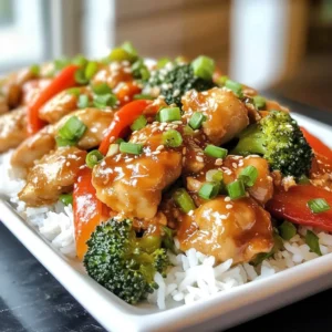 The right ingredients make this dish shine. Here&rsquo;s what you need: - Chicken - 1 lb (450g) boneless, skinless chicken thighs, cut into bite-sized pieces - Peanut Sauce Ingredients - 1/4 cup creamy peanut butter - 1/4 cup soy sauce (or tamari for a gluten-free option) - 1/4 cup coconut milk - 2 tablespoons honey (or maple syrup for a vegan alternative) - 1 tablespoon fresh lime juice - 2 cloves garlic, minced - 1 tablespoon fresh ginger, grated - Vegetables and Garnishes - 2 tablespoons vegetable oil (for saut&eacute;ing) - 1 red bell pepper, sliced into thin strips - 1 cup broccoli florets, cut small - 1/4 cup chopped green onions (for garnish) - 1 tablespoon sesame seeds (for garnish) - Cooked jasmine rice or rice noodles, for serving Each ingredient plays a key role in bringing flavor and texture. The chicken gives a nice protein base. The peanut sauce is creamy and full of taste. The vegetables add color and crunch. Use fresh ingredients for the best results. Enjoy the cooking process! {{ingredient_image_2}} To make the peanut sauce, grab a medium mixing bowl. Add 1/4 cup of creamy peanut butter. Then, pour in 1/4 cup of soy sauce, 1/4 cup of coconut milk, and 2 tablespoons of honey. Squeeze in 1 tablespoon of fresh lime juice. Next, add 2 cloves of minced garlic and 1 tablespoon of grated ginger. Whisk all these ingredients together until you have a smooth and creamy mixture. Set this sauce aside for later. Now, heat 2 tablespoons of vegetable oil in a large skillet over medium-high heat. Once the oil is hot, add 1 pound of bite-sized chicken thighs to the skillet. Cook the chicken for about 5 to 7 minutes. Stir occasionally to ensure even cooking. When the chicken turns golden-brown, it is ready. After the chicken is cooked, it&rsquo;s time to add some color. Toss in 1 sliced red bell pepper and 1 cup of small broccoli florets. Stir-fry these for about 3 to 4 minutes. You want the vegetables to be tender but still crisp. This adds a nice crunch to your dish. Next, pour your prepared peanut sauce over the chicken and vegetables in the skillet. Stir well, making sure everything is coated with that delicious sauce. Let it cook for another 2 to 3 minutes. This helps the flavors mix together nicely. To serve, place your Thai peanut chicken over cooked jasmine rice or rice noodles. For a final touch, sprinkle some chopped green onions and sesame seeds on top. These add flavor and a nice crunch. You can even serve it in colorful bowls to make it look extra inviting. A lime wedge on the side is a great idea for a zesty squeeze before eating. To get the right sauce texture, mix well. Use creamy peanut butter for smoothness. If the sauce feels too thick, add a bit more coconut milk. This will give it a nice flow. If it&rsquo;s too thin, add more peanut butter. The goal is a silky sauce that coats the chicken perfectly. For juicy chicken, choose thighs over breasts. Thighs have more fat, which keeps them moist. Cook them on medium-high heat. This gives them a nice golden-brown color. Make sure not to overcook them. Five to seven minutes is usually enough. You want them cooked through but still tender. Vegetables add crunch and color to your dish. Add them right after the chicken is done. Stir-fry them for about three to four minutes. This keeps them crisp and vibrant. Broccoli and bell peppers should stay bright and tender. Avoid cooking them too long, or they will get mushy. Pro Tips Use High-Quality Peanut Butter: Opt for natural peanut butter without added sugars or oils to enhance the flavor of the sauce. Customize the Veggies: Feel free to add other vegetables like snap peas or carrots for additional color and nutrition. Marinate for Extra Flavor: If you have time, marinate the chicken in the peanut sauce for 30 minutes before cooking to deepen the flavor. Adjust the Spice Level: For a kick, add some red pepper flakes or sriracha to the peanut sauce to spice things up! {{image_4}} To make a vegetarian or vegan Thai peanut chicken, swap the chicken for tofu. Use firm tofu and cut it into bite-sized pieces. For the sauce, replace honey with maple syrup. This keeps it sweet and plant-based. You can also add more veggies, like carrots and snap peas. They add color and crunch to the dish. You can easily make this dish gluten-free. Use tamari instead of soy sauce. Tamari has a similar taste but lacks gluten. Also, double-check that your peanut butter is gluten-free. Many brands are safe, but it&rsquo;s good to confirm. Serve it with rice or gluten-free noodles to keep it tasty. If you like heat, add chili flakes or sriracha to the sauce. Start with a small amount and taste as you go. You can also toss in sliced jalape&ntilde;os when cooking the chicken. For an extra kick, serve it with a side of hot sauce. This gives you full control over the spice level. Once you finish your tasty Thai peanut chicken, let it cool. Place it in an airtight container. You can store it in the fridge for up to three days. If you want to keep it longer, think about freezing it. Just make sure to separate it into smaller portions. This way, you can take out only what you need. To reheat, you have a few good options. You can use the microwave, which is quick and easy. Place your chicken in a microwave-safe dish, cover it, and heat for about 1-2 minutes. Stir halfway through to heat evenly. If you prefer the stove, heat it in a skillet over medium heat. Add a splash of water or coconut milk to keep it moist. Stir until it&rsquo;s hot. Freezing is a smart choice for longer storage. Put the cooled chicken in a freezer-safe container. It can last for up to three months in the freezer. When you&rsquo;re ready to eat, move it to the fridge to thaw overnight. You can also microwave it on the defrost setting. Just be careful not to heat it too long. Once thawed, reheat it as explained above. Enjoy your meal again! You can use almond butter or cashew butter. Sunflower seed butter works too. Each will change the taste a bit. Choose what fits your diet best. Yes, this dish is great for meal prep. Cook the chicken and veggies, then store. Keep the peanut sauce separate until ready to serve. This keeps everything fresh and tasty. Jasmine rice is a classic choice. It soaks up the sauce well. Rice noodles are also yummy. A simple salad with cucumber and carrots adds a fresh crunch. Yes, you can use chicken breast. It will cook faster and be leaner. Just be careful not to overcook it. This keeps the chicken juicy and tender. Thai Peanut Chicken is mild. The peanut butter and coconut milk balance the heat. You can add chili flakes if you like more spice. Adjust it to your taste! This blog post covered the essential ingredients, step-by-step cooking, and helpful tips for Thai Peanut Chicken. I shared how to make a creamy peanut sauce, cook juicy chicken, and achieve the perfect vegetable texture. You can also explore tasty variations like vegan options or spicy twists. Remember to store leftovers correctly and follow reheating tips to enjoy this dish later. With these insights, you're ready to create a delicious meal that satisfies your cravings. Enjoy cooking and feel confident trying new flavors!