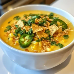 Jalapeño Popper Soup Flavorful and Creamy Delight