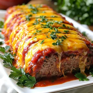 Mozzarella Stuffed Meatloaf Flavorful and Simple Dish