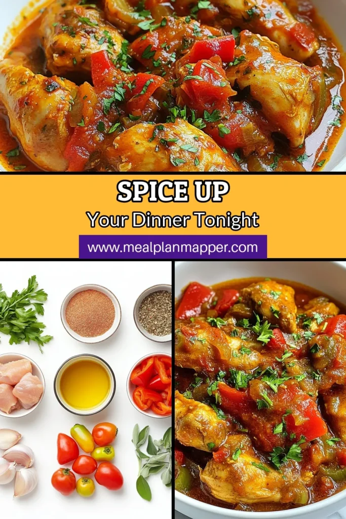 Discover the flavorful world of Spicy Nigerian Chicken Stew with this authentic Nigerian chicken stew recipe! Packed with bold spices and the kick of scotch bonnet, this spicy chicken stew is sure to impress. Learn how to make chicken stew that’s rich, aromatic, and perfect for cozy dinners. Don’t miss out on this delightful dish—save the recipe and try it today! #NigerianRecipes #ChickenStew #SpicyFood #Foodie