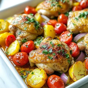 Greek Sheet Pan Chicken Flavorful and Easy Meal