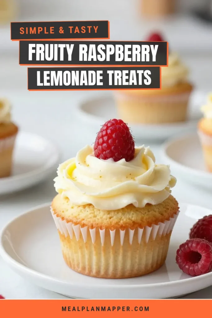 Indulge in the deliciousness of Raspberry Lemonade Cupcakes, the perfect summer dessert! This easy cupcake recipe combines zesty lemon and sweet raspberries for a refreshing treat. With simple ingredients and straightforward steps, you’ll love this lemon cupcake recipe and raspberry cupcake recipe. Ideal for gatherings and warm days, these cupcakes will wow your guests. Try this delightful recipe now! #RaspberryLemonadeCupcakes #SummerDessertIdeas #EasyCupcakeRecipes #BakingFun