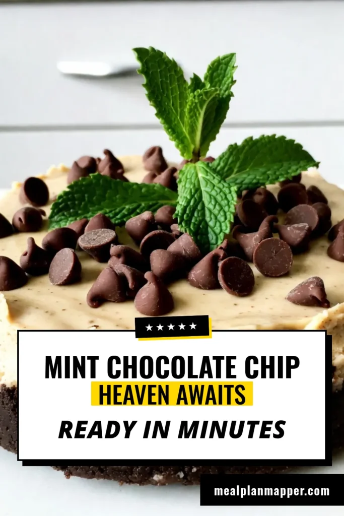 Indulge in this delicious mint chocolate cheesecake that features a rich chocolate cookie crust for an irresistible dessert. This creamy mint dessert recipe delivers the perfect balance of flavors and is perfect for any occasion. Make this festive cheesecake recipe for parties or gatherings, and impress your guests with a homemade cheesecake with mint. Save this recipe for later! #MintChocolateCheesecake #DessertRecipe #CheesecakeLovers #MintyDelights